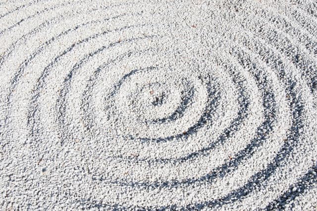 枯山水 - 日本の伝統的な庭園